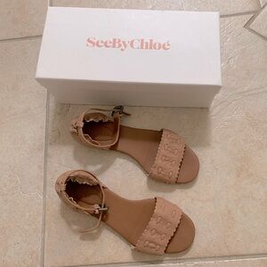 See by Chloe Jane Scallop Sandal (*rare)